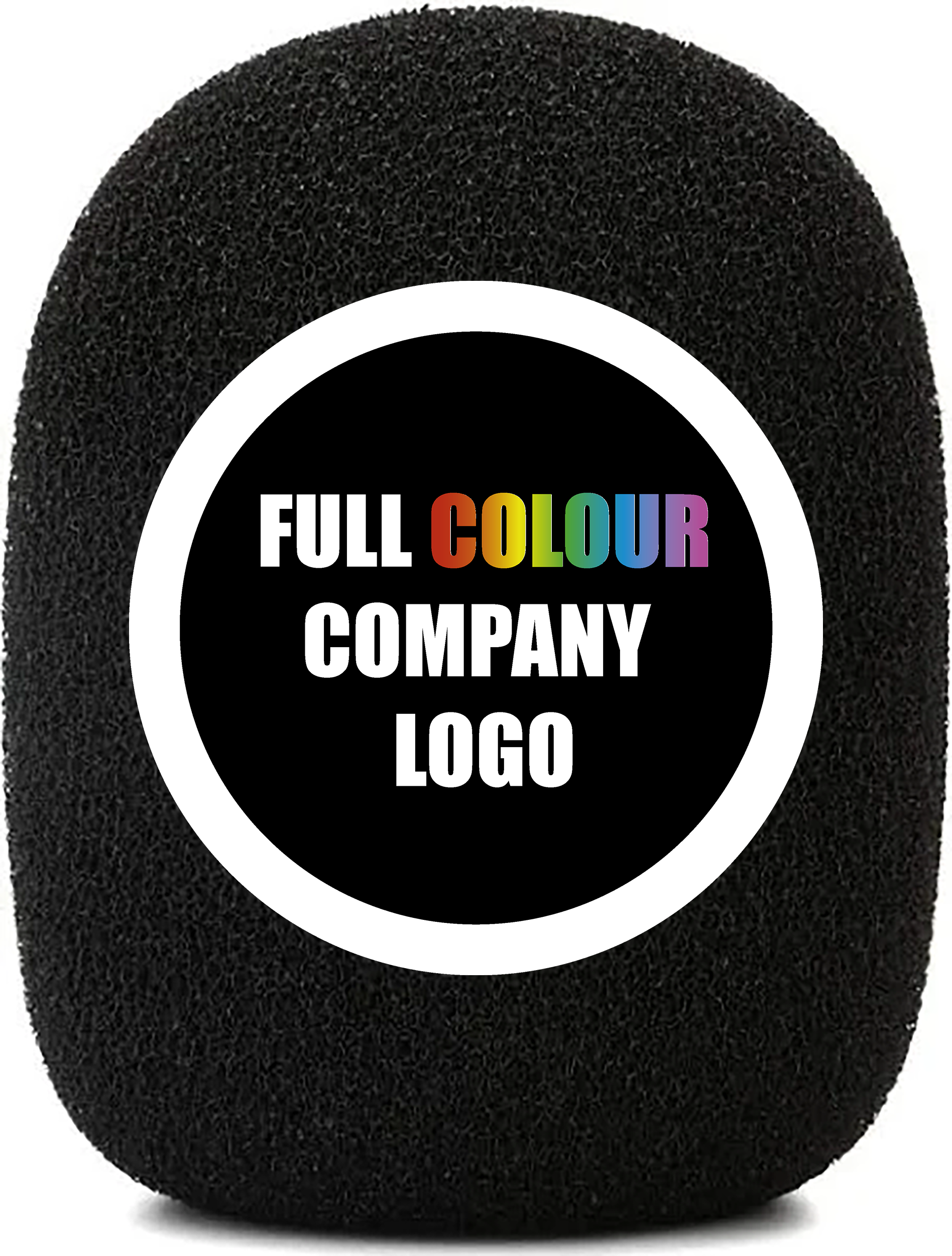 Custom Branded Logo RØDE wireless go II / DJI rectangular slot Microphone Foam Windshield Cover Protector